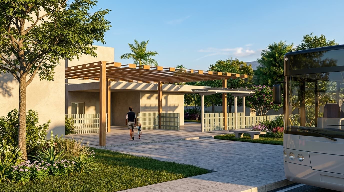 Proyecto de guardería y espacio público