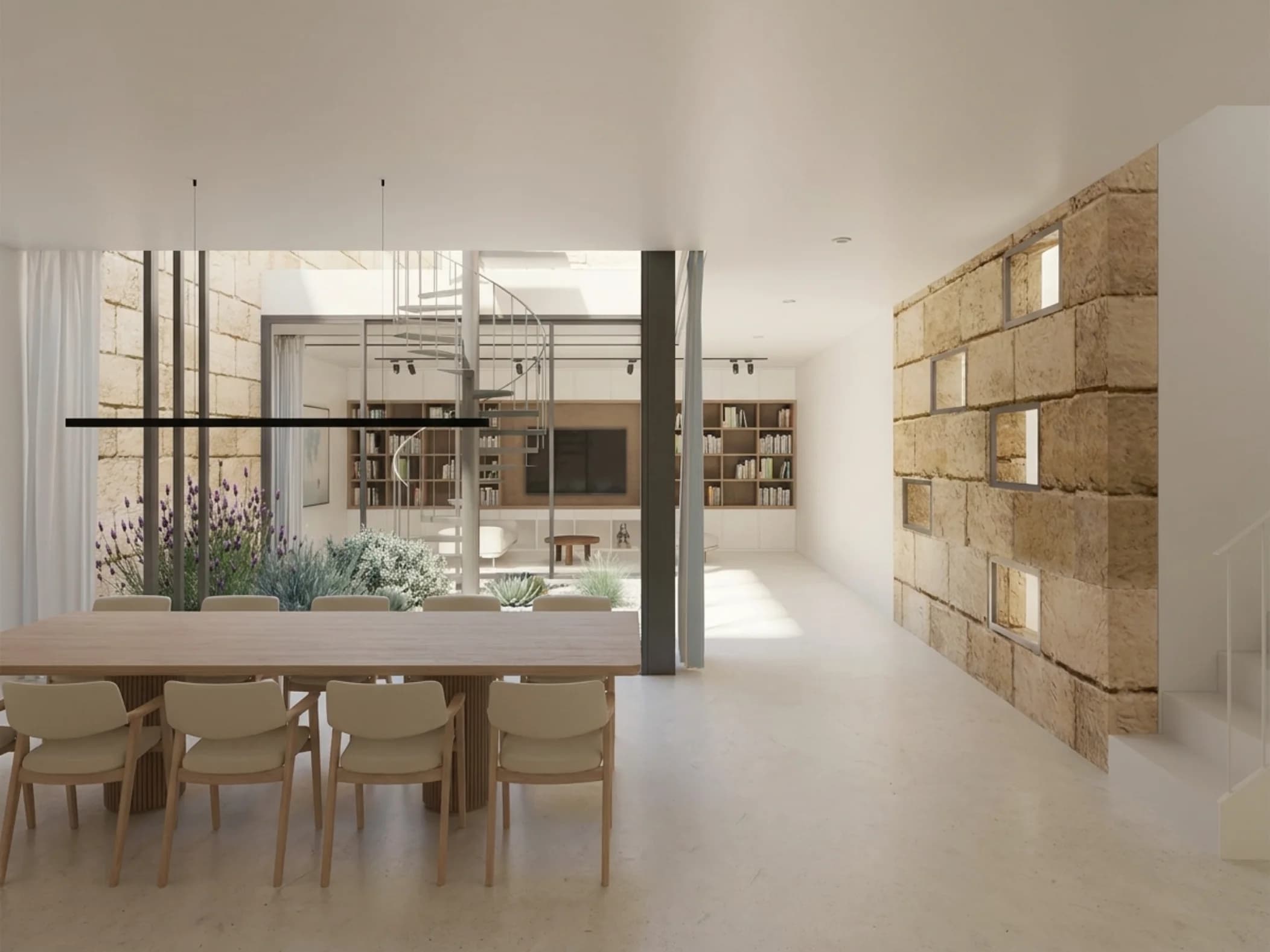 Single-family house in the countryside (project)
