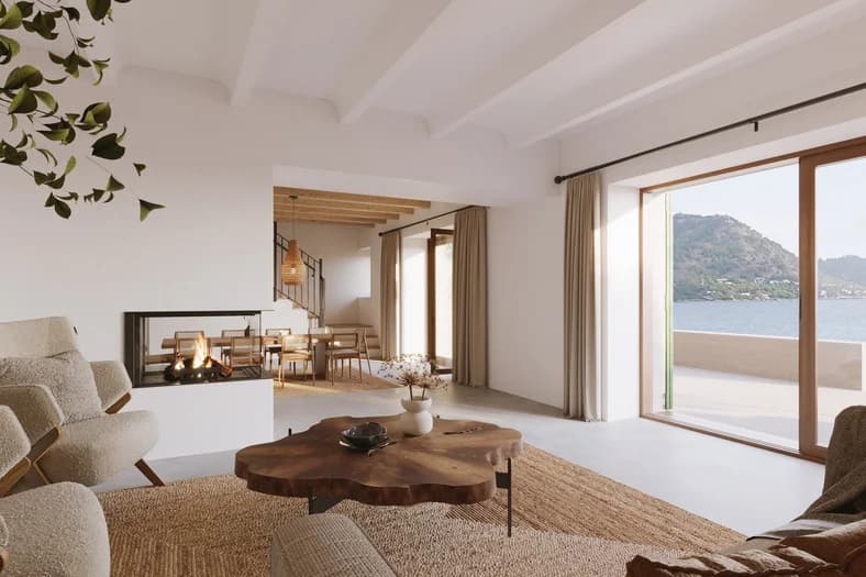 Complete housing rehabilitation facing the Meditarranean sea