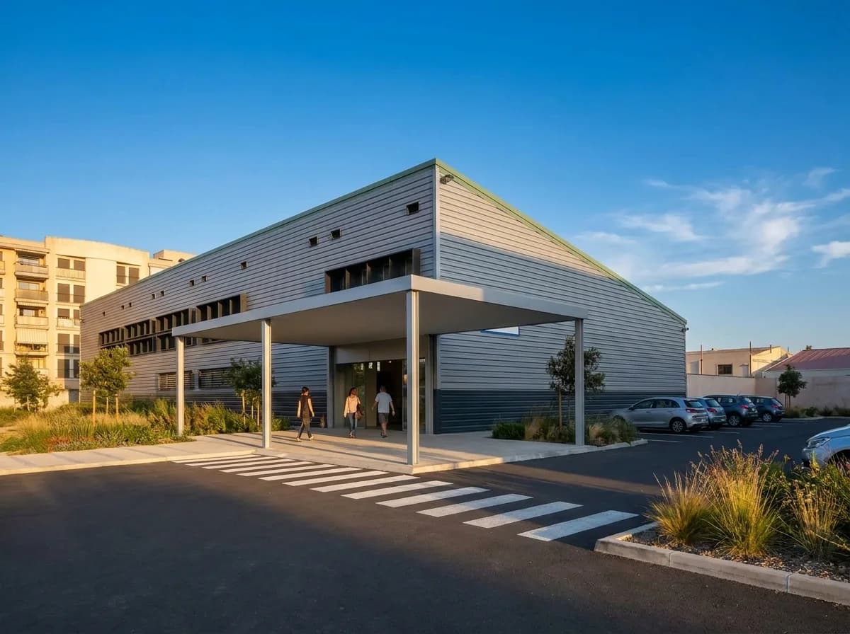 Deixalles Foundation industrial building